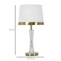 LAMPA STOŁOWA KRYSZTAŁ 30X56 cm